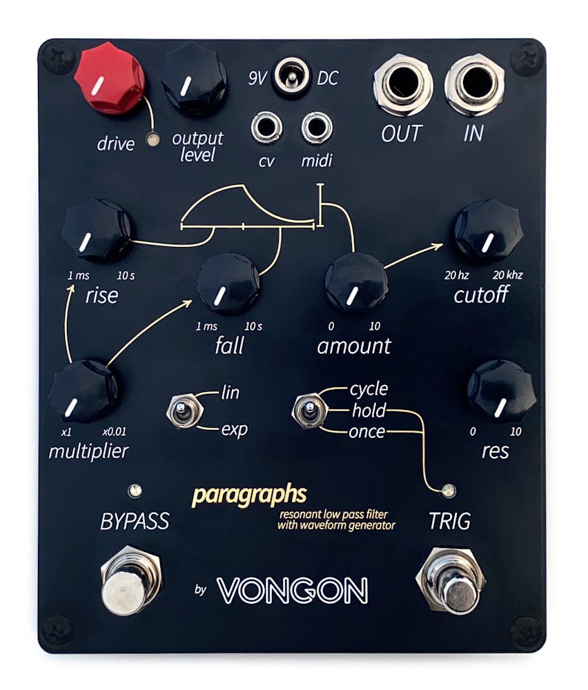 Vongon Paragraphs - Resonant Low Pass Filter Wave Form Generator
