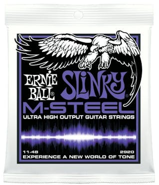 Ernie Ball 2920 M Steel Power Slinky Guitar Strings 11-48