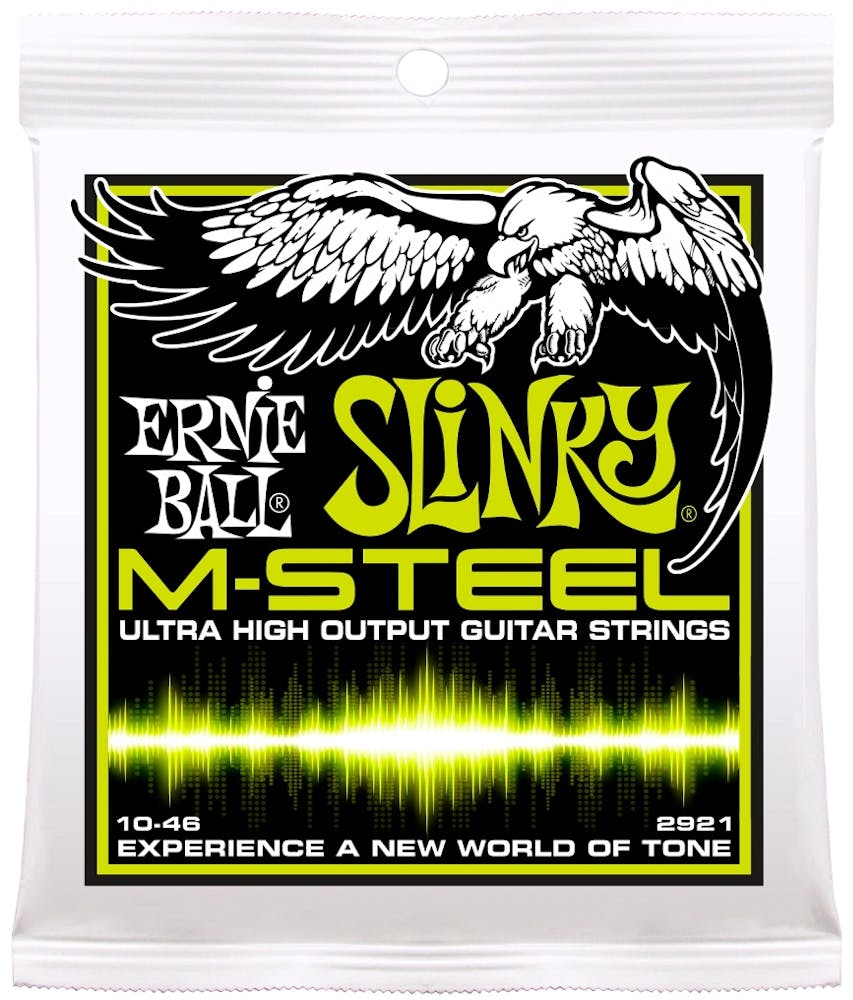 Ernie Ball 2921 M Steel Regular Slinky Guitar Strings 10-46