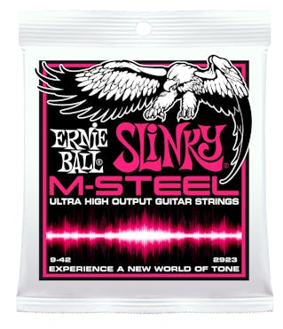 Ernie Ball 2923 M Steel Super Slinky Guitar Strings 9-42