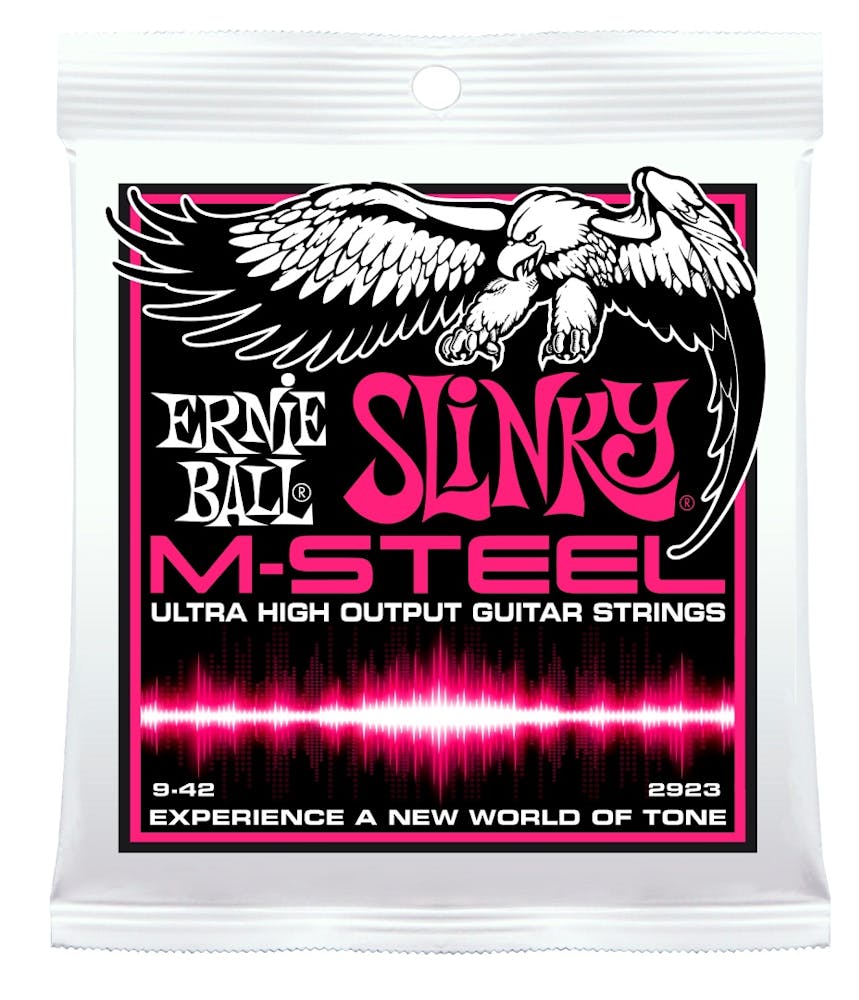Ernie Ball 2923 M Steel Super Slinky Guitar Strings 9-42