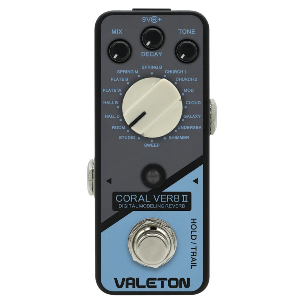 Valeton Coral Verb II Mini Digital Reverb Pedal