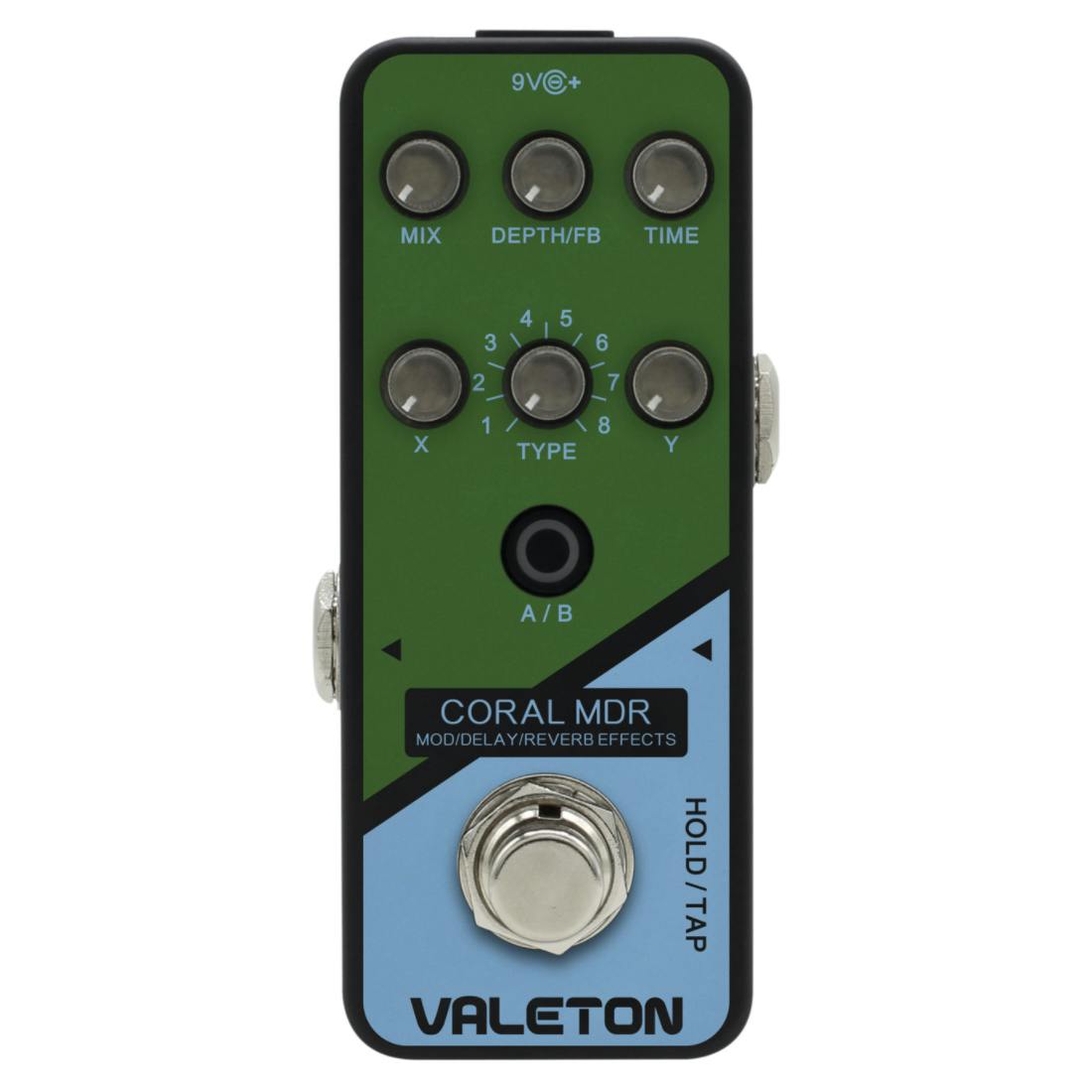 Valeton Coral Mdr Digital Chorus Modulation Delay Reverb Multi Effects  Pedal De Guitarra : : Instrumentos Musicais