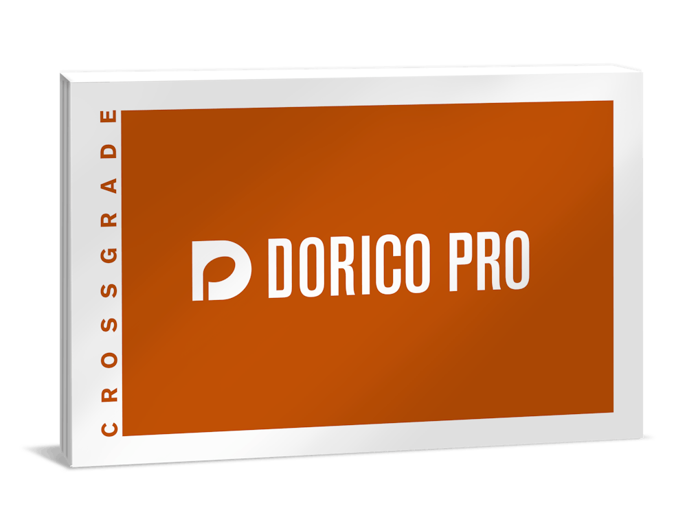 Steinberg Dorico 4 Notation Software - Pro Retail Crossgrade from Finale or Sibelius