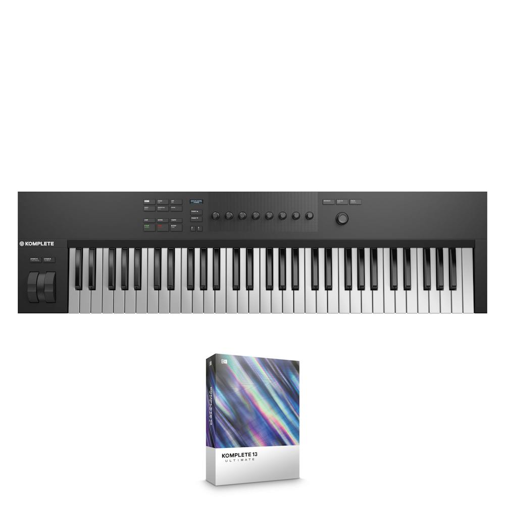 Native Instruments A61 MIDI Keyboard Bundle with Upgrade From Komplete Select to Komplete 13 Ultimate