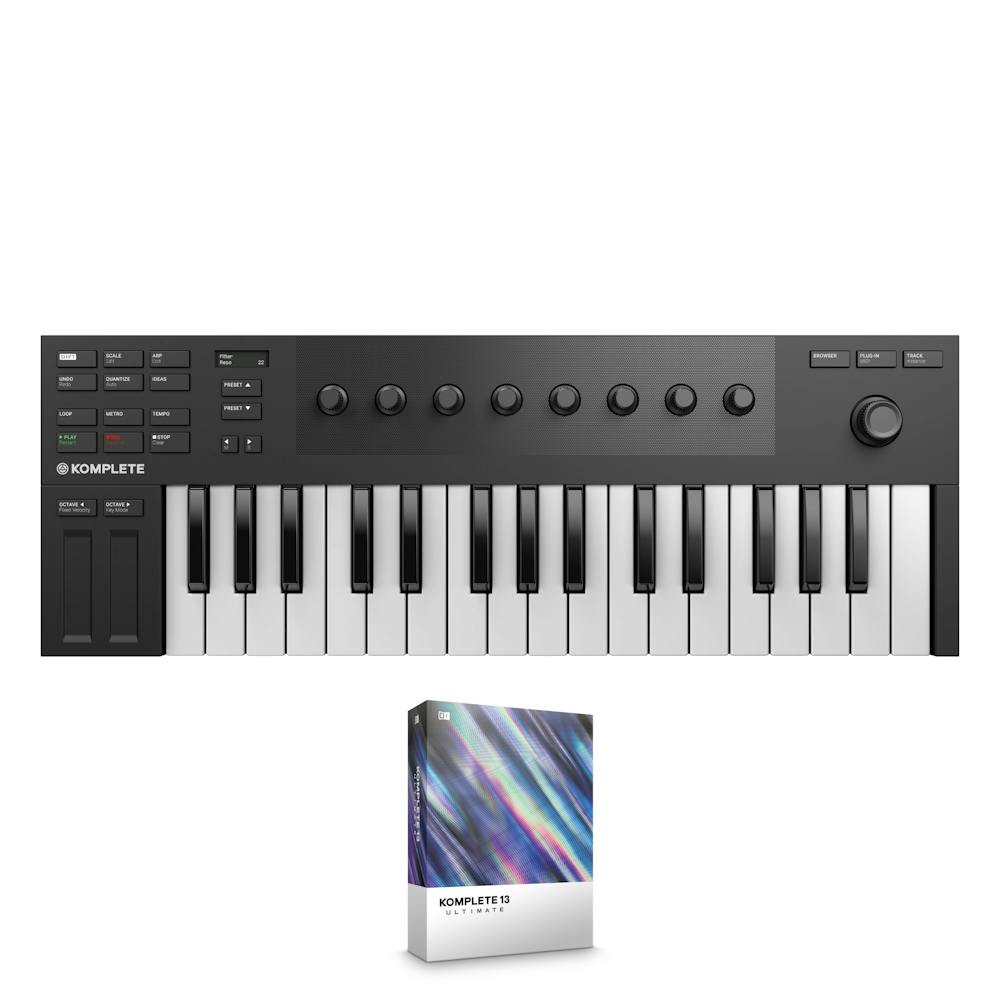 Native Instruments M32 MIDI Keyboard Bundle with Upgrade From Komplete Select to Komplete 13 Ultimate