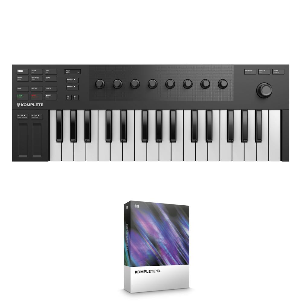 Native Instruments M32 MIDI Keyboard Bundle with Upgrade From Komplete Select to Komplete 13