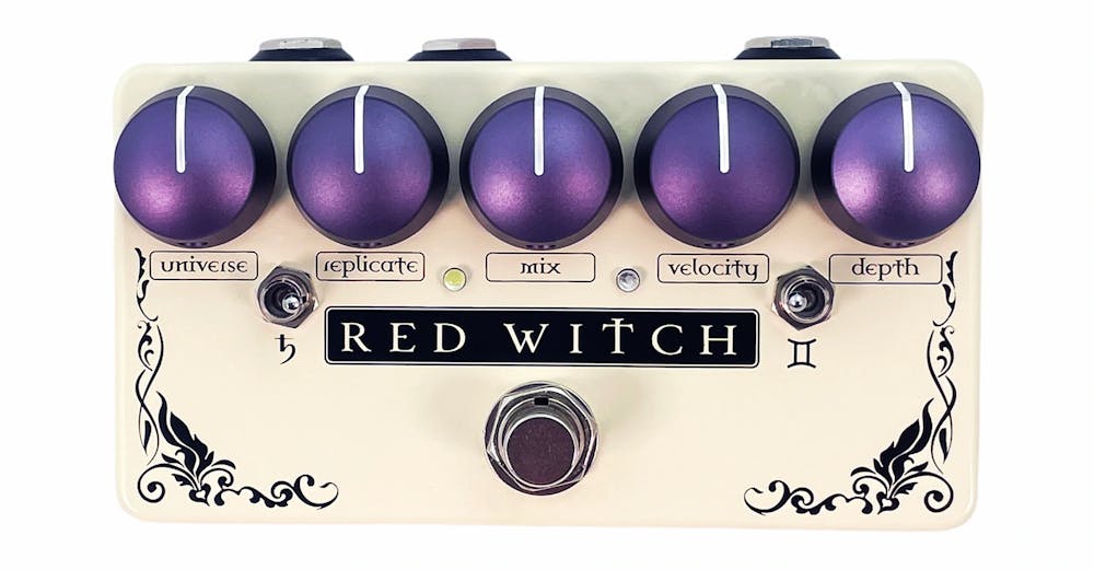 Red Witch Binary Star Celestial Modulator Delay Pedal