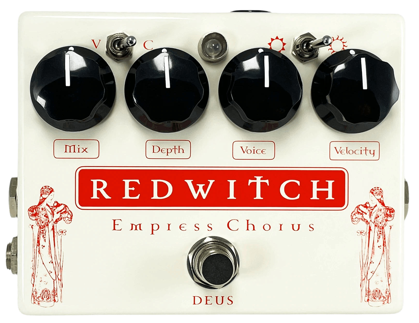 Red Witch Empress Deus Chorus/Vibrato Pedal - Andertons Music Co.