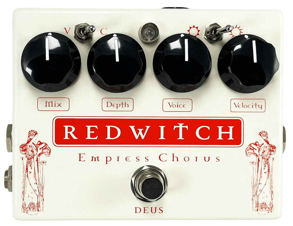 Red Witch Empress Deus Chorus/Vibrato Pedal