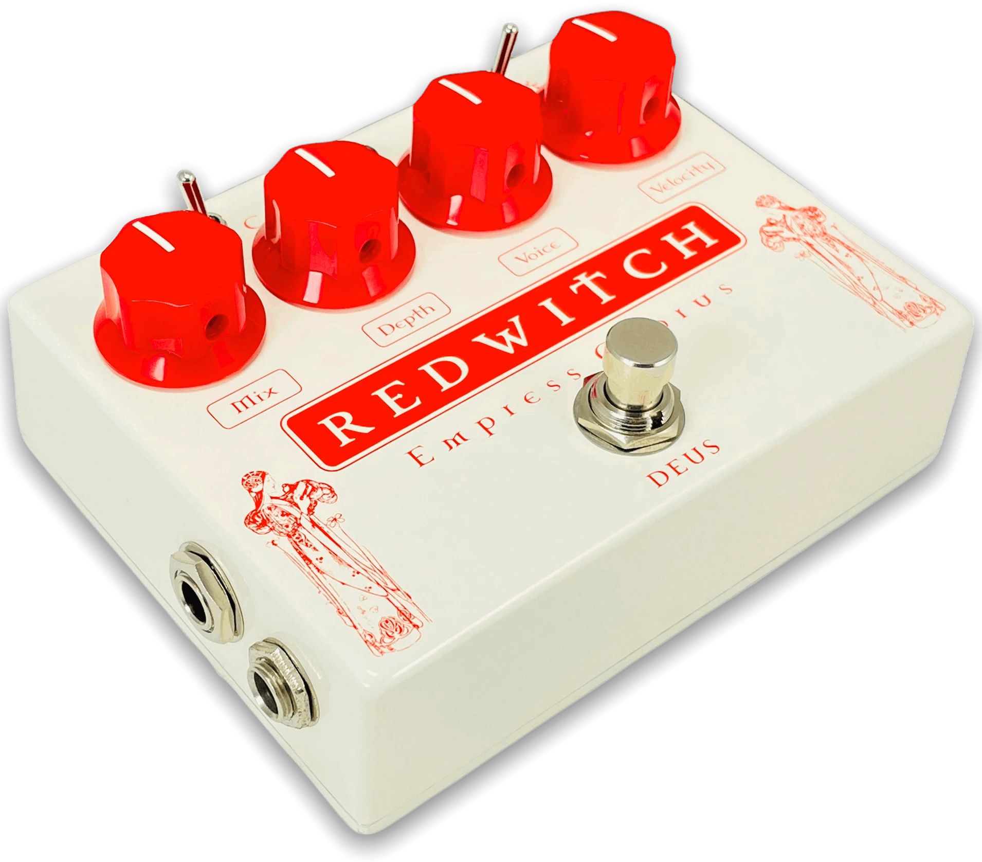 Red Witch Empress Deus Chorus/Vibrato Pedal - Andertons Music Co.