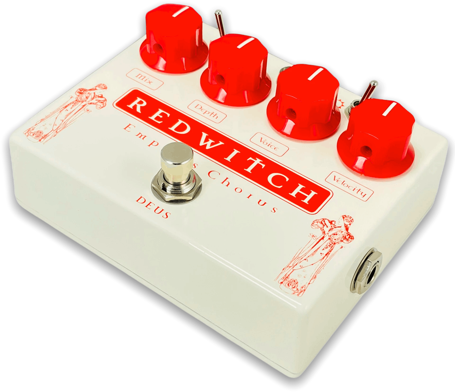 Red Witch Empress Deus Chorus/Vibrato Pedal - Andertons Music Co.