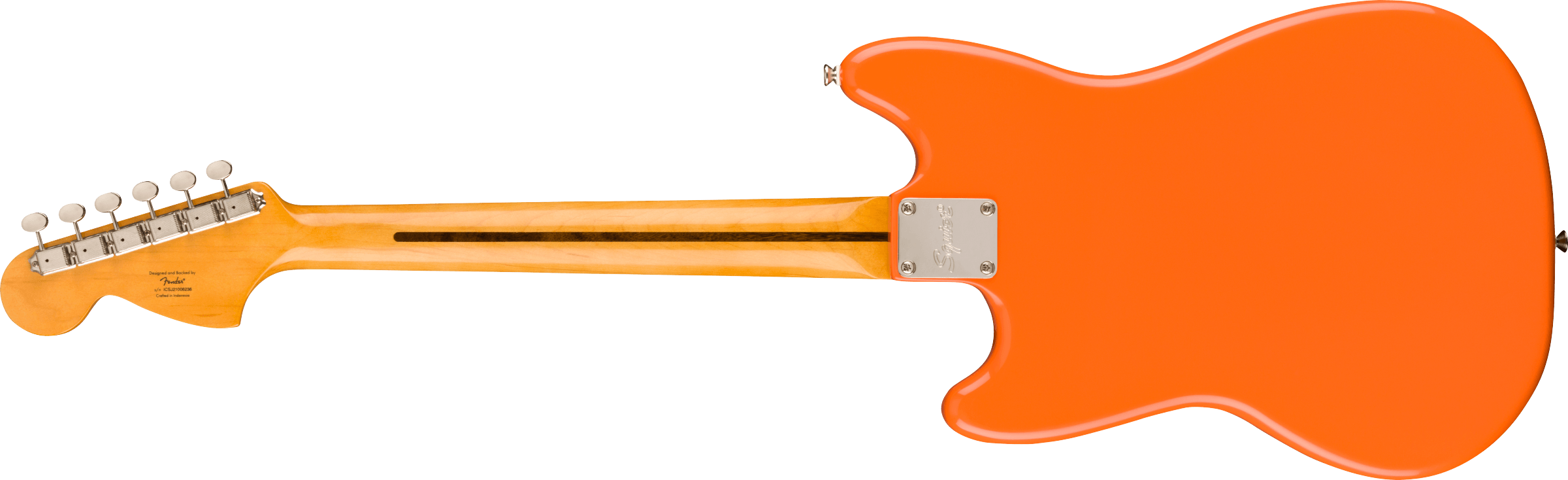 Squier FSR Classic Vibe 60s Competition Mustang in Capri Orange with