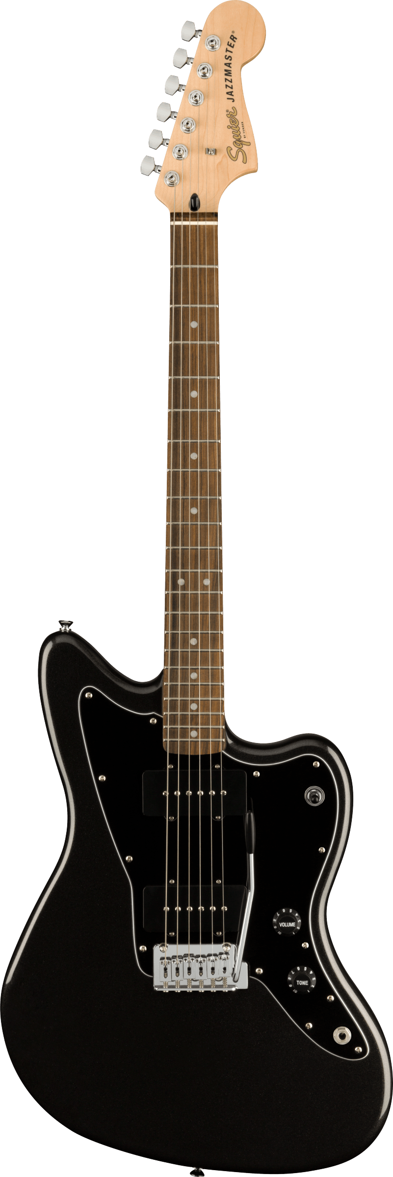 Squier FSR Affinity Jazzmaster in Metallic Black - Andertons Music Co.