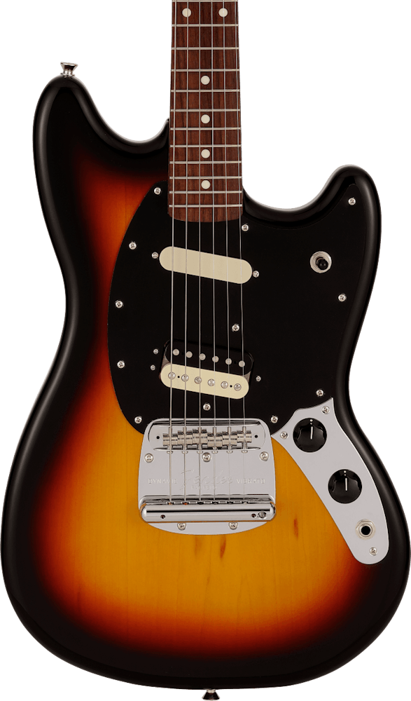 Fender MIJ Limited Edition Traditional Mustang Reverse Headstock in 3 Colour Sunburst