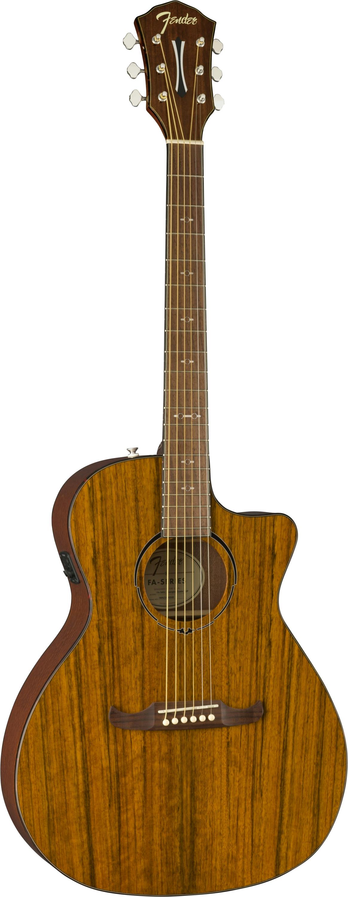 Fender Limited Edition FA-345CE Exotic Ovangkol Electro Acoustic