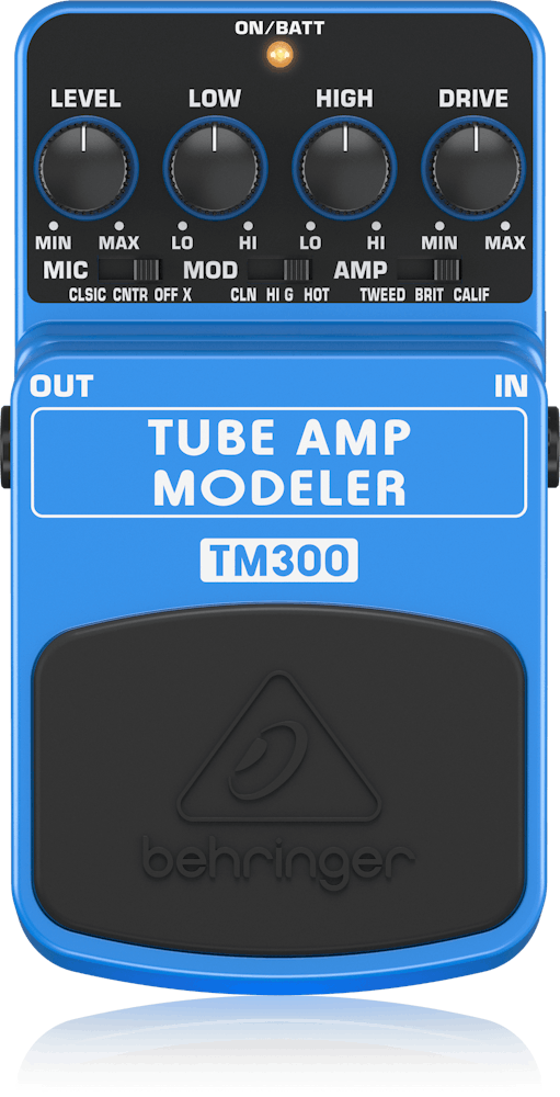 Behringer TM300 Tube Amp Modeler Pedal