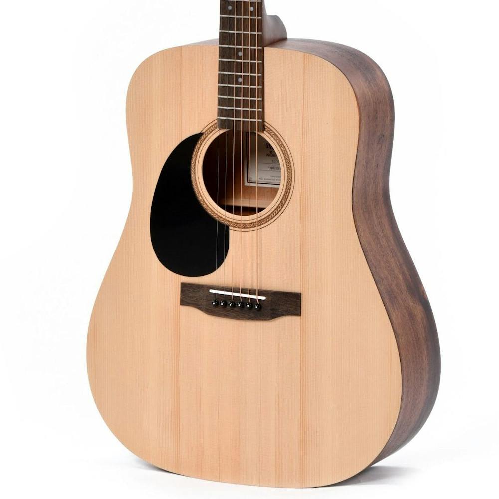 Ditson D-10L Dreadnought Left Handed Acoustic Guitar in Natural