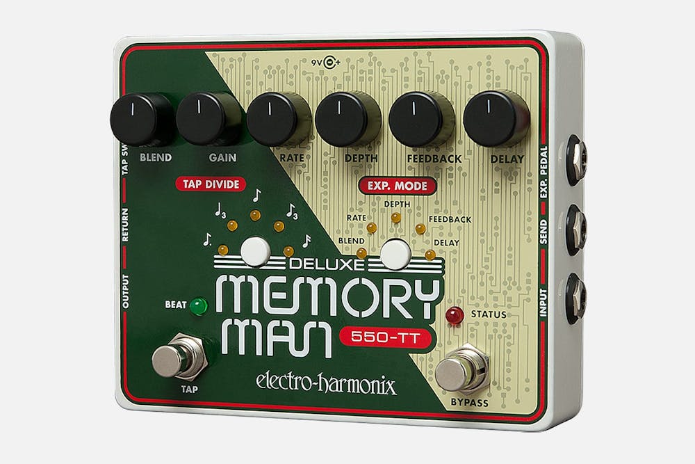 Electro Harmonix Deluxe Memory Man 550 with Tap Tempo Delay