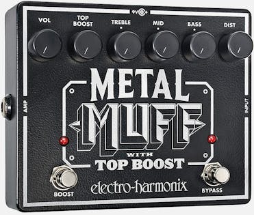 Electro Harmonix Metal Muff Distortion Top Boost Pedal