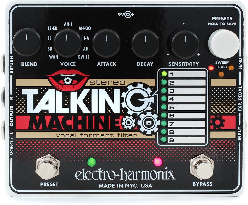 Electro Harmonix Stereo Talking Machine Filter Pedal