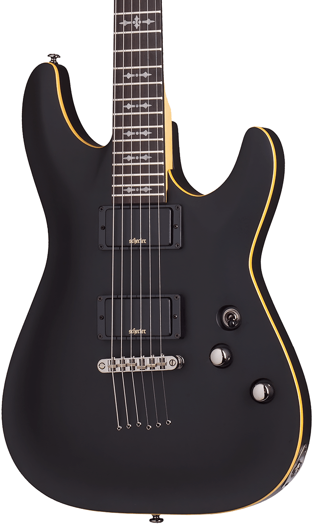 schecter demon guitar