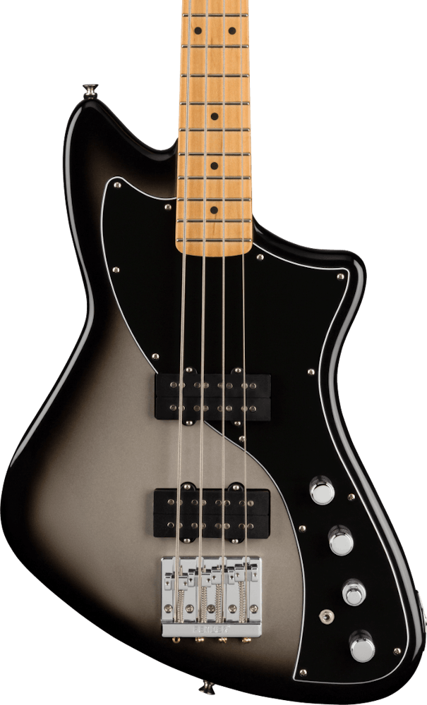 Fender Player Plus Active Meteora Bass Guitar in Silverburst