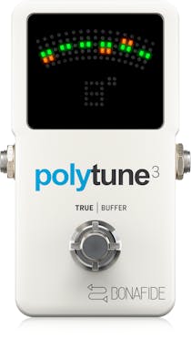 TC Electronic PolyTune 3 Tuner Pedal (w/ Bonafide Buffer)