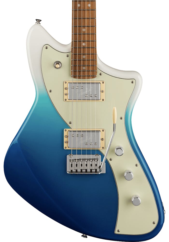 Fender Player Plus Meteora HH Electric Guitar in Belair Blue