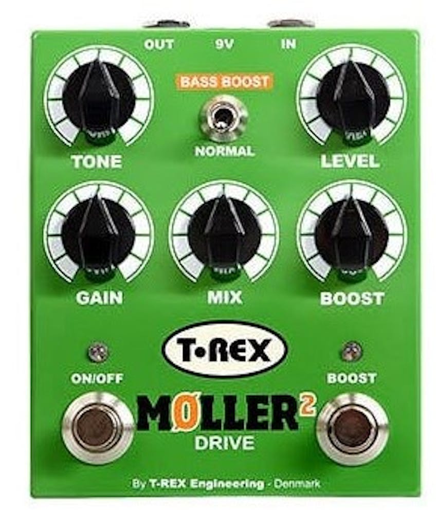 T-Rex Moller 2 Pedal Classic Overdrive With Clean Boost
