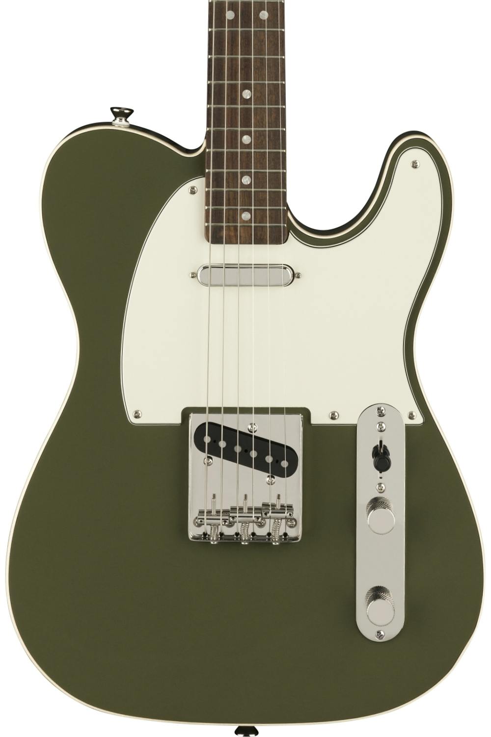 Squier FSR Classic Vibe '60s Custom Tele in Olive Green - Andertons Music Co.