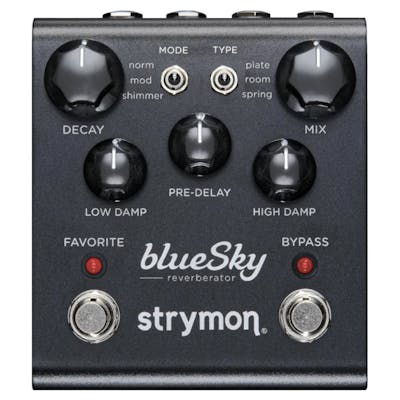 Strymon Limited Midnight Edition Blue Sky Reverberator Pedal