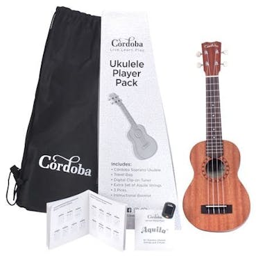 Cordoba Concert Ukulele Pack