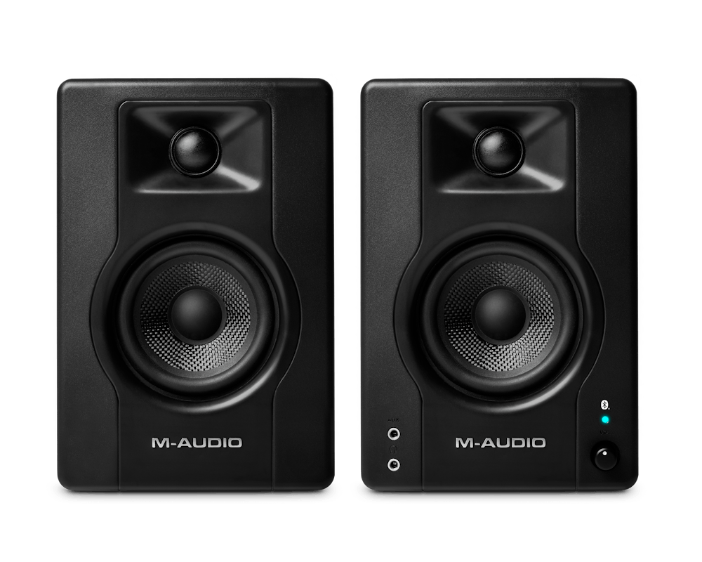 M Audio BX3BT - 3.5" Powered Studio Reference Monitor with Bluetooth - PAIR