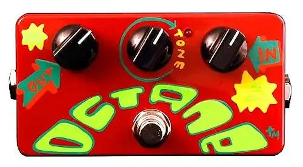 Zvex Effects Vexter Octane USA Fuzz Pedal with Hand painted Graphics