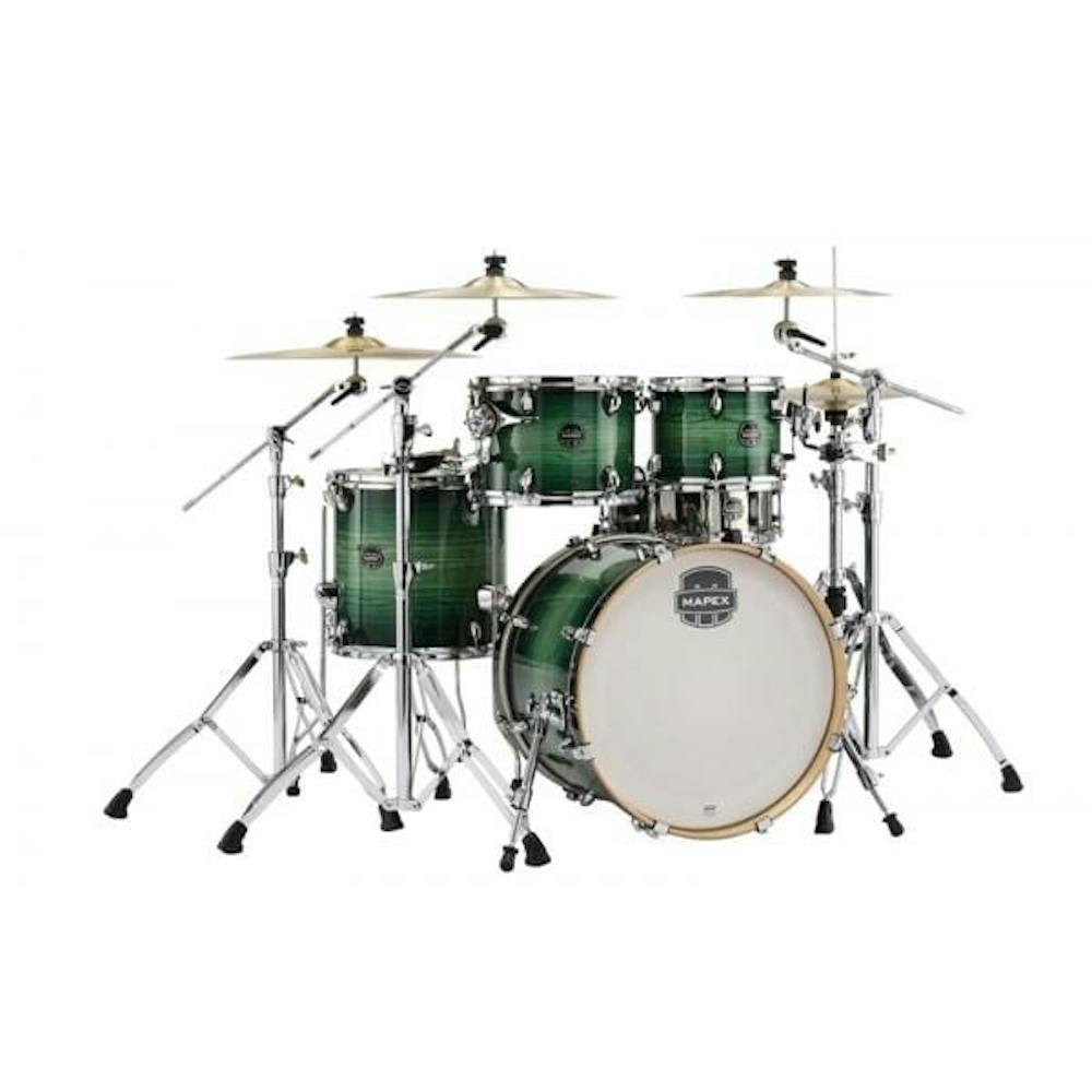 Mapex Armory Fusion 5 Piece Drum Kit in Emerald Burst