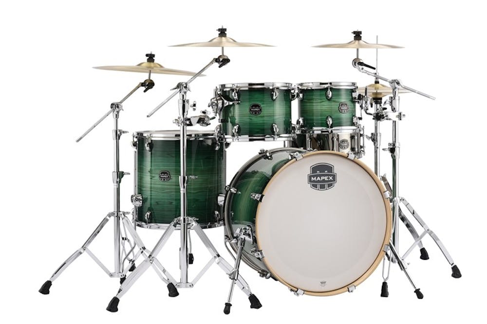 Mapex Armory Rock Fusion 5 Piece Drum Kit in Emerald Burst