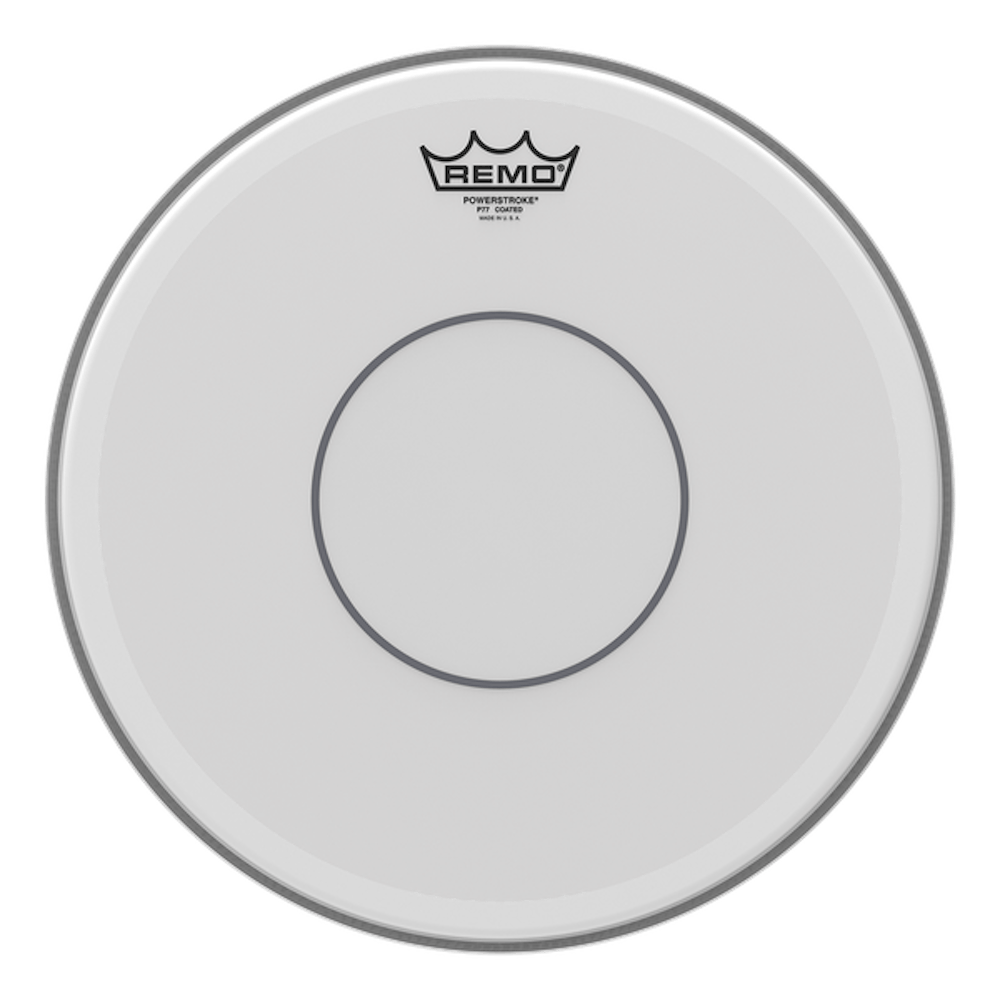 Remo Powerstroke 4 Coated 14" Head with Clear Dot