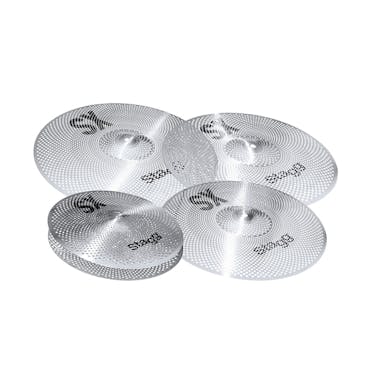 Stagg Silent cymbal set for practice