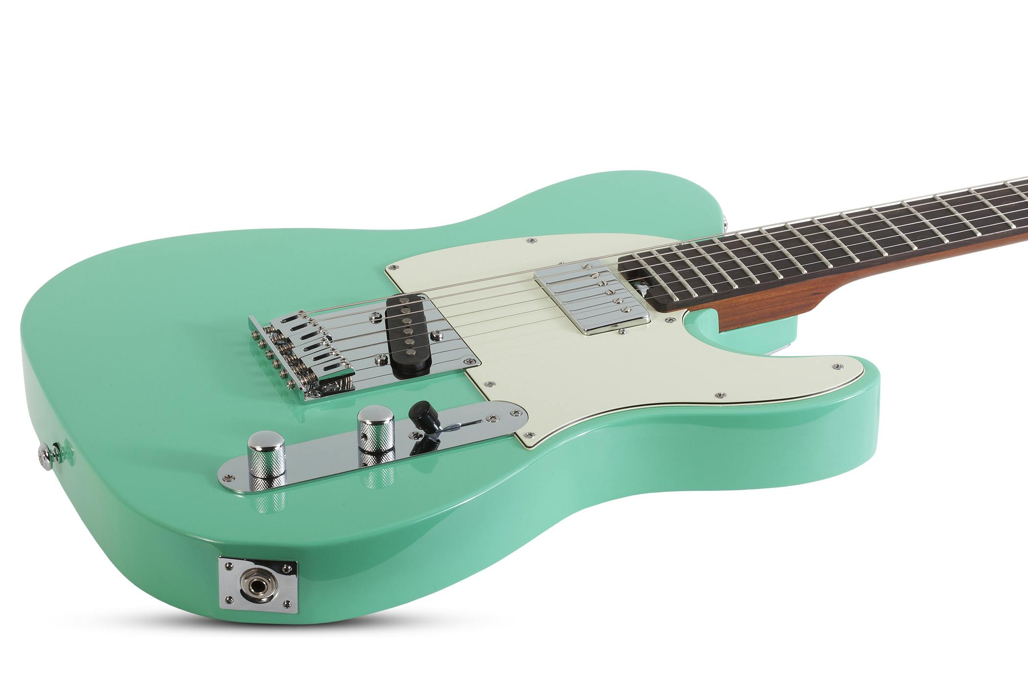 Schecter Nick Johnston PT Electric Guitar in Atomic Green 