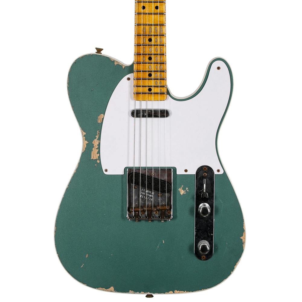 Fender Custom Shop '52 Telecaster Double Bound in Sherwood Green Heavy Relic