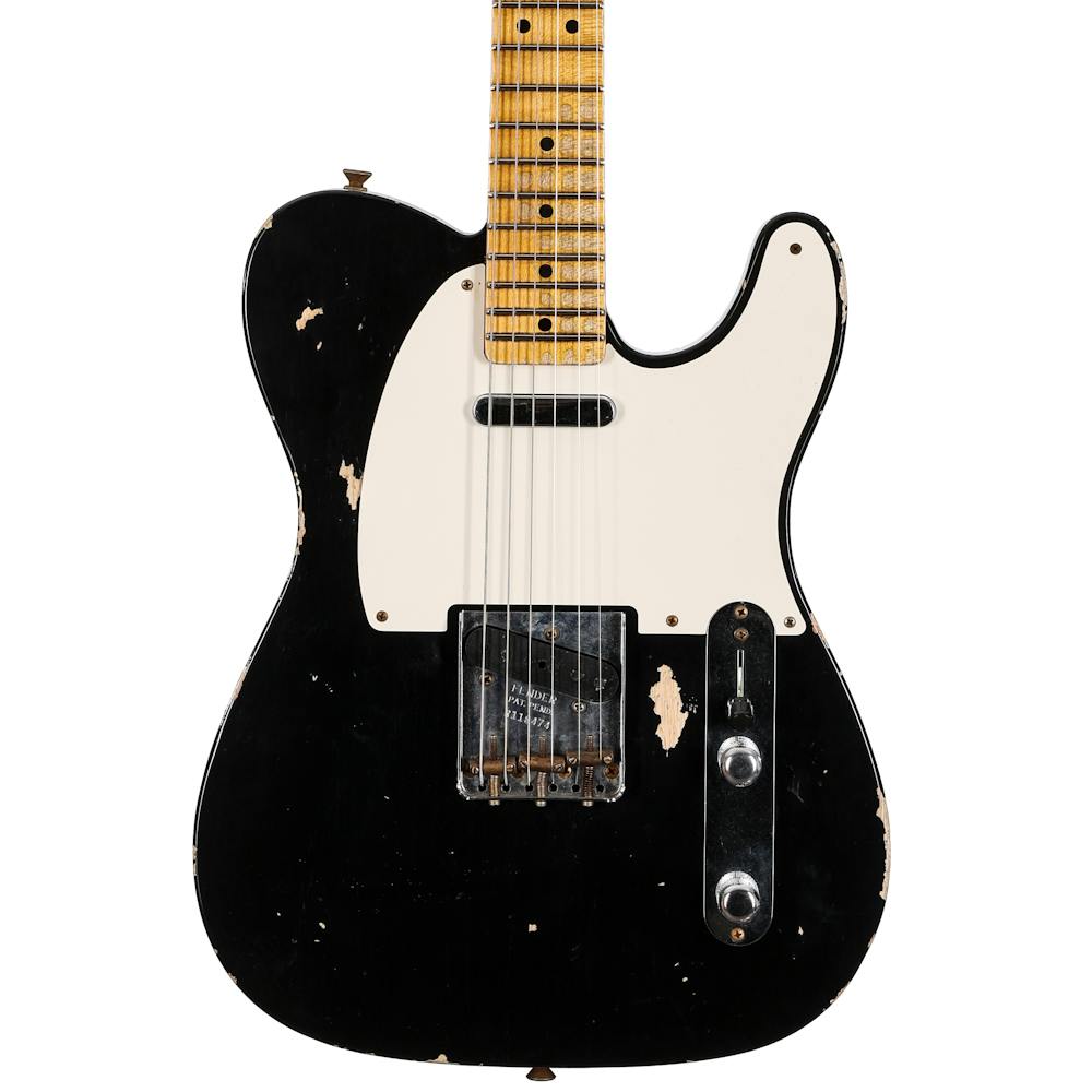 Fender Custom Shop '52 Telecaster in Black Heavy Relic