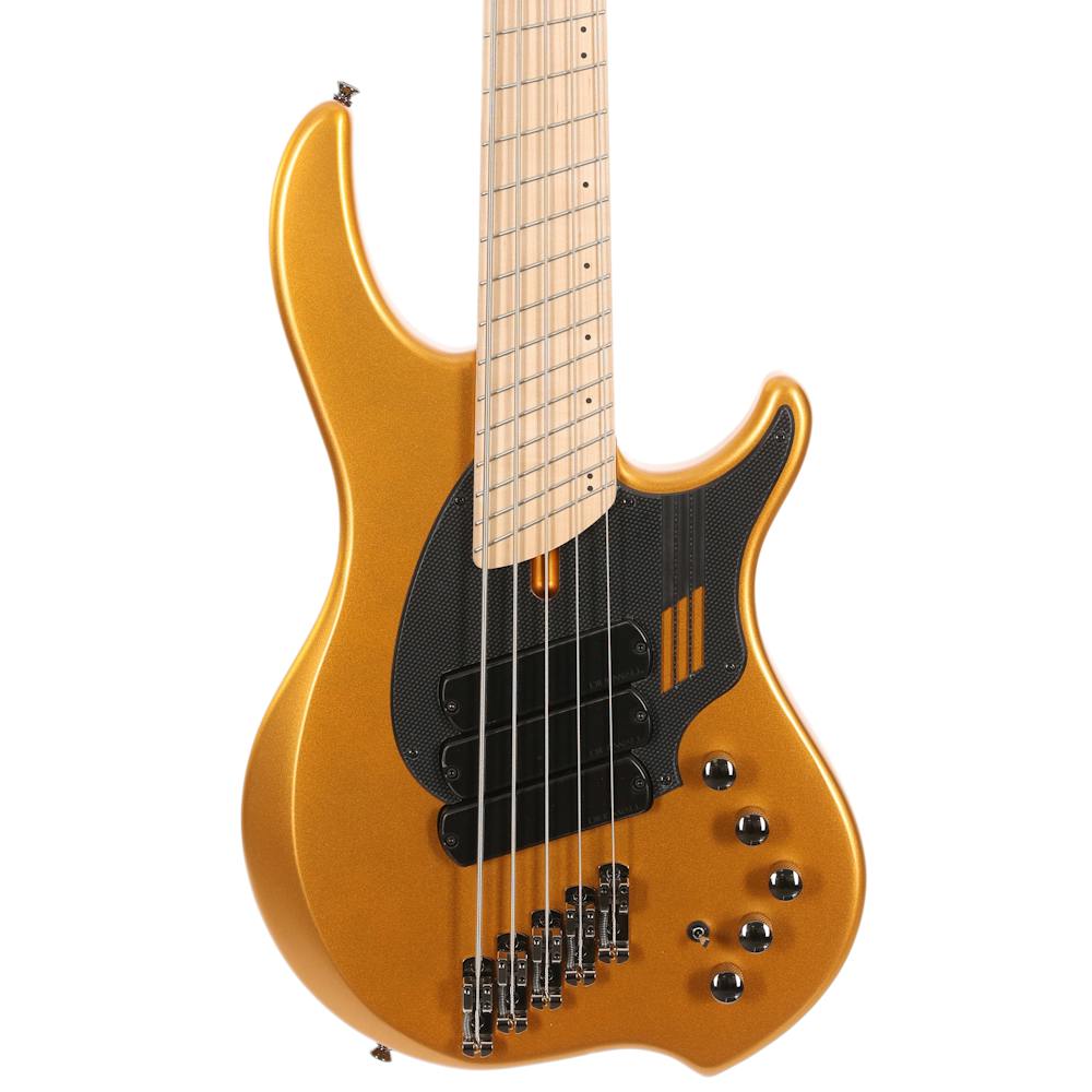 Dingwall NG-3 5-String Electric Bass in Matte Metallic Gold