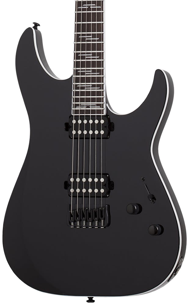 Schecter Reaper-6 Custom Electric Guitar in Gloss Black