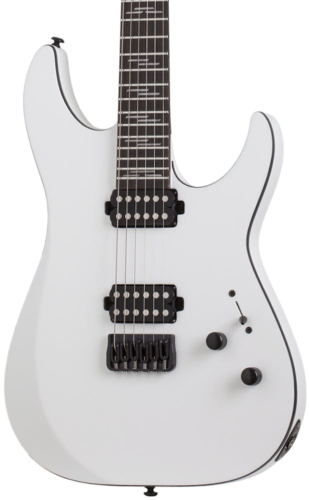 Schecter Reaper-6 Custom Electric Guitar in Gloss White