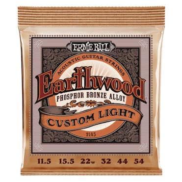 Ernie Ball Earthwood Custom Light Phos Bronze Acoustic Guitar Strings