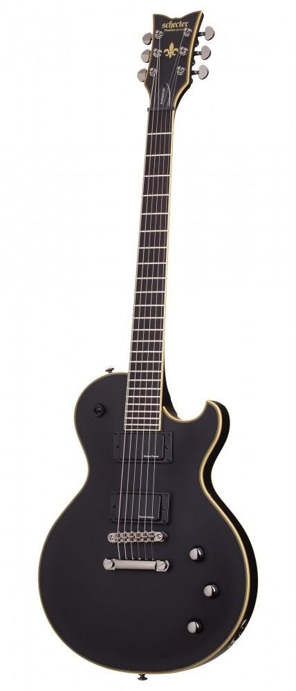 Schecter BLACKJACK ATX SOLO-II in Aged Black Satin - Andertons