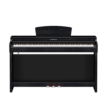 Yamaha CLP-725 Digital Piano in Black Bundle 1