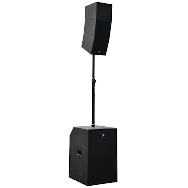Studiomaster Core151 line array with 15inch Sub PA System with built in mixer and bluetooth