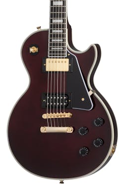 Epiphone Jerry Cantrell "Wino" Les Paul Custom Electric Guitar in Dark Wine Red